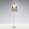 JELIMATE Kids Electroplated Mannequin | Gold Silver Dress Form for Kids Streetwear Display