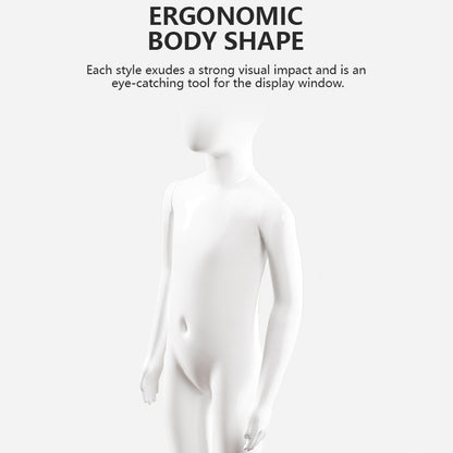 Child Mannequin Full Body - Kids Mannequin for Clothing Store Display | OEM/ODM Available