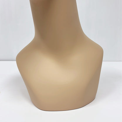 JELIMATE Mannequin Head for Wigs Hats Scarves, Male Female Fiberglass Wig Display Head