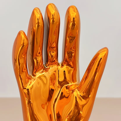 Jelimate Plated Right Hand Full Arm Mannequin – Rose Gold & Silver Jewelry, Watches, Gloves & Wristbands Display