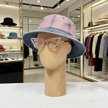 JELIMATE Wooden Mannequin Head Male – Solid Wood Hat Wig Glasses Display Stand