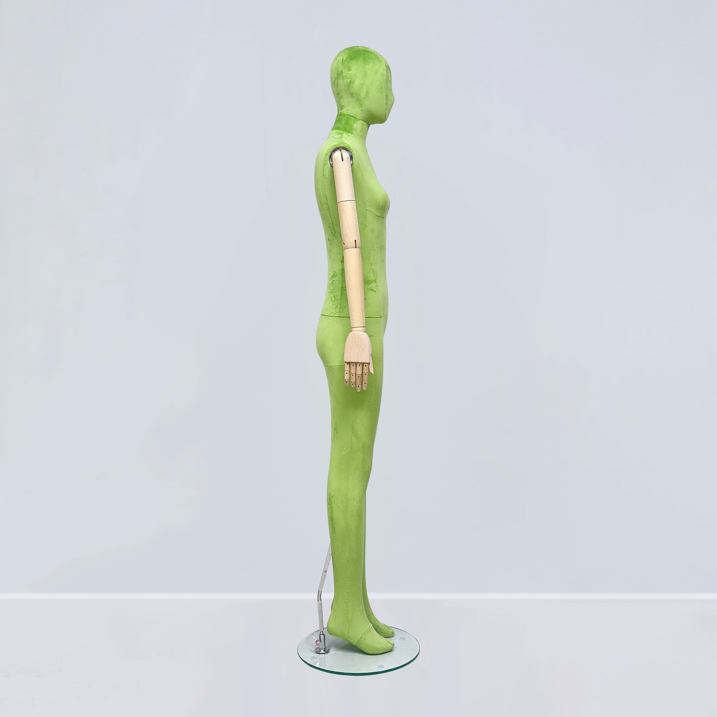 Colorful Female Full Body Mannequin - 71.6" Premium Fiberglass Adjustable Display Mannequin