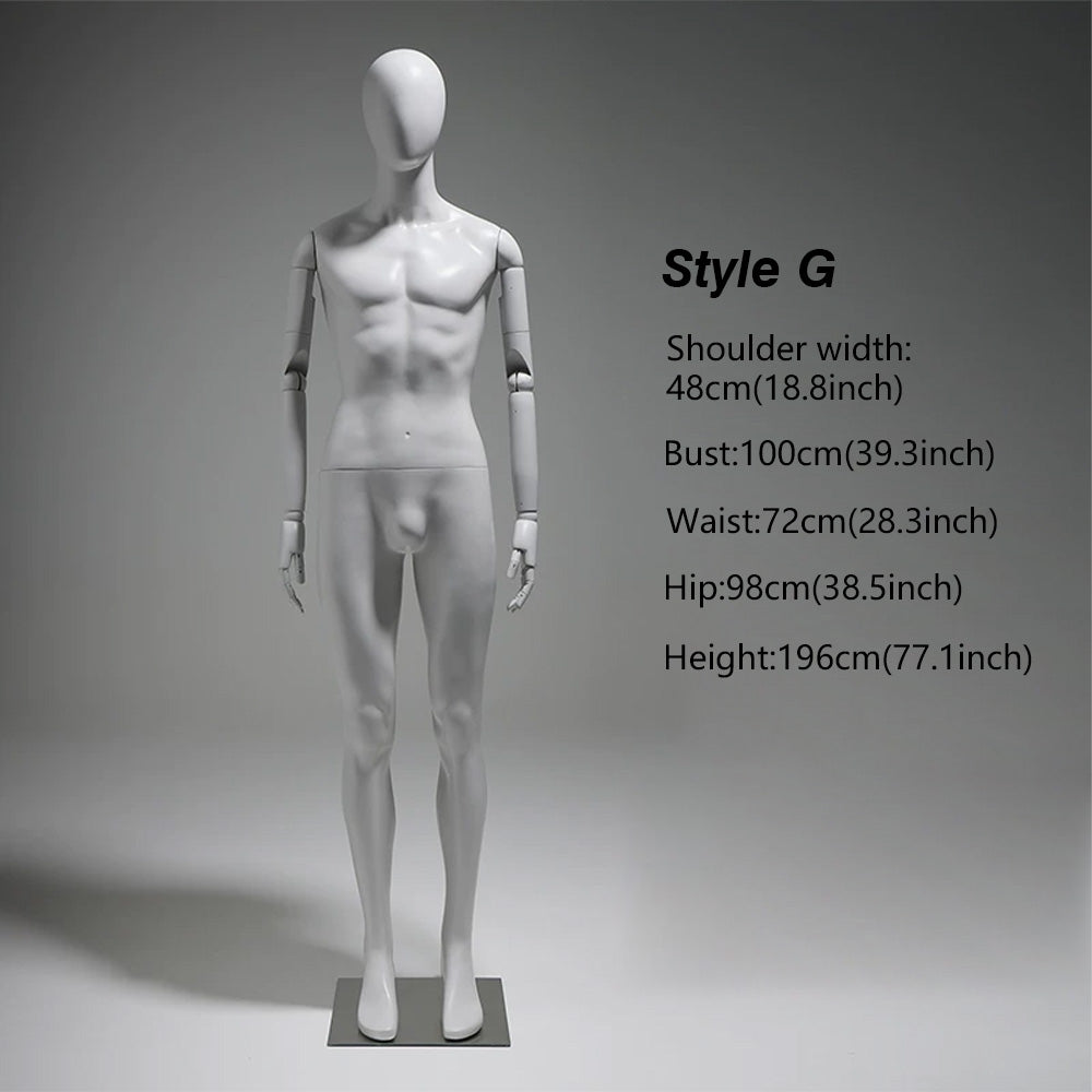 JELIMATE Articulated Full-Body Mannequin | Children & Adult Display Forms