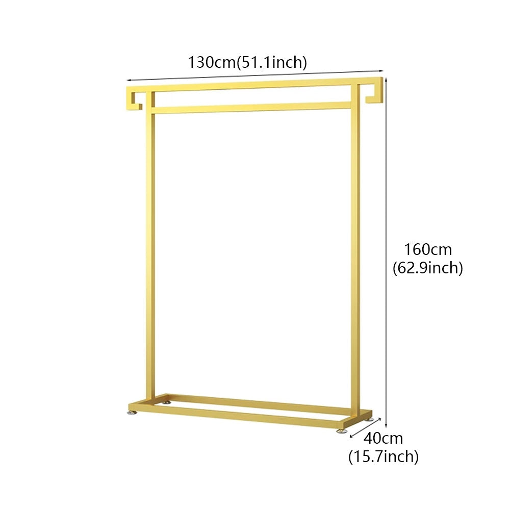 JELIMATE Floor Standing Clothing Display Rack | Boutique Garment Hanger Rack Stand