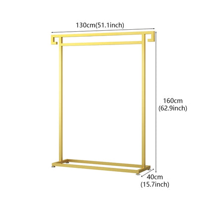 JELIMATE Floor Standing Clothing Display Rack | Boutique Garment Hanger Rack Stand