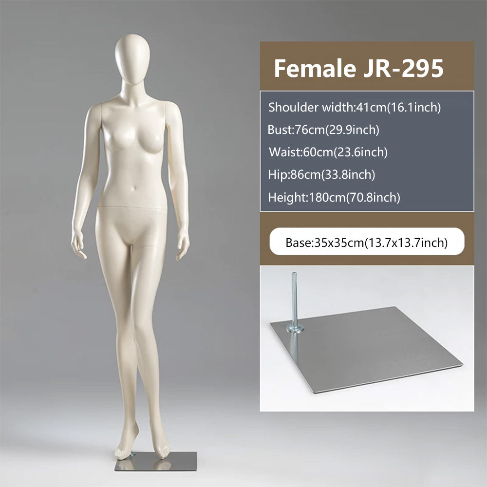JELIMATE Female Full Body Mannequin | 21 Styles | Luxury Boutique Display Dress Form