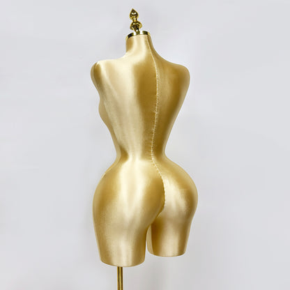 JELIMATE Female big butt mannequin Plus Size,Fully Pinnable Bbl Mannequin, Elegant S Shape Curvy Mannequin