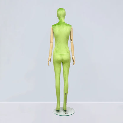 Colorful Female Full Body Mannequin - 71.6" Premium Fiberglass Adjustable Display Mannequin