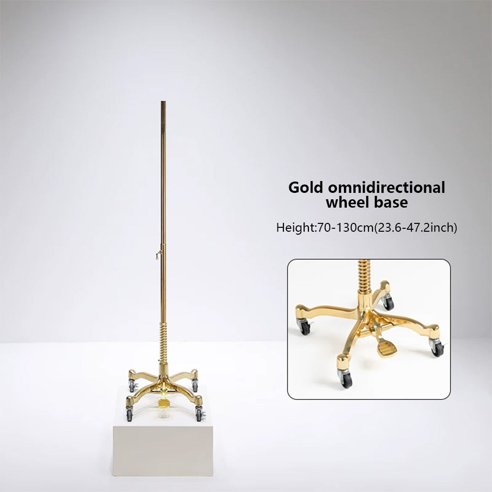 JELIMATE Half Body Mannequin Stand Base | Stainless Steel Retail Display Pole Stand