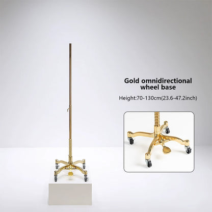 JELIMATE Half Body Mannequin Stand Base | Stainless Steel Retail Display Pole Stand
