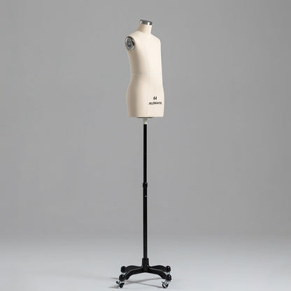JELIMATE Professional Childrens Adjustable Dress Form (Pin-Insertable & Flocked)