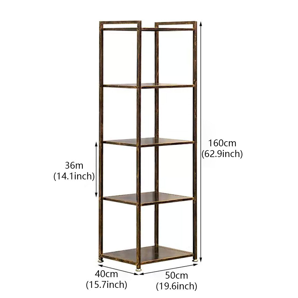 JELIMATE 70.8" Antique Bronze Clothing Rack – Iron Garment Rack for Bedroom & Boutique