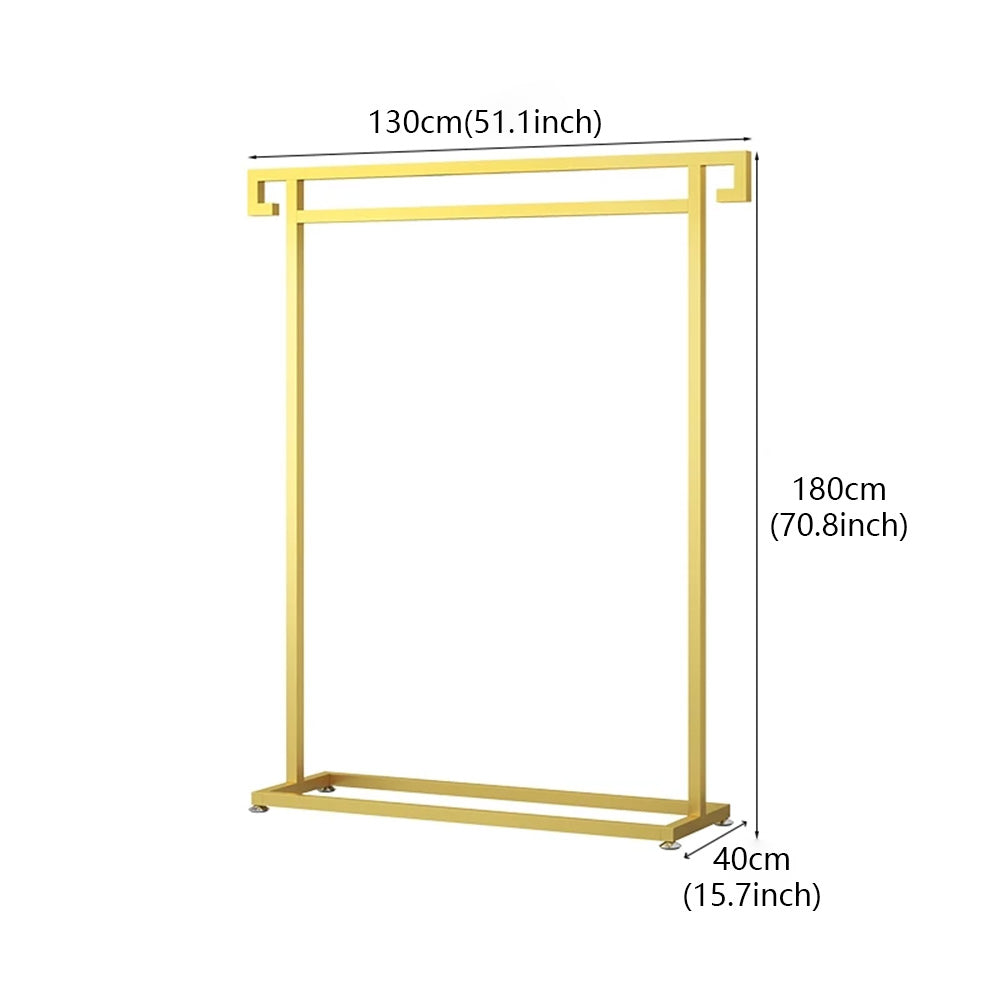 JELIMATE Floor Standing Clothing Display Rack | Boutique Garment Hanger Rack Stand