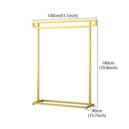 JELIMATE Floor Standing Clothing Display Rack | Boutique Garment Hanger Rack Stand