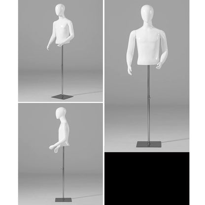 JELIMATE Child Mannequin Full Body & Half Body for Kids Clothing Store Display