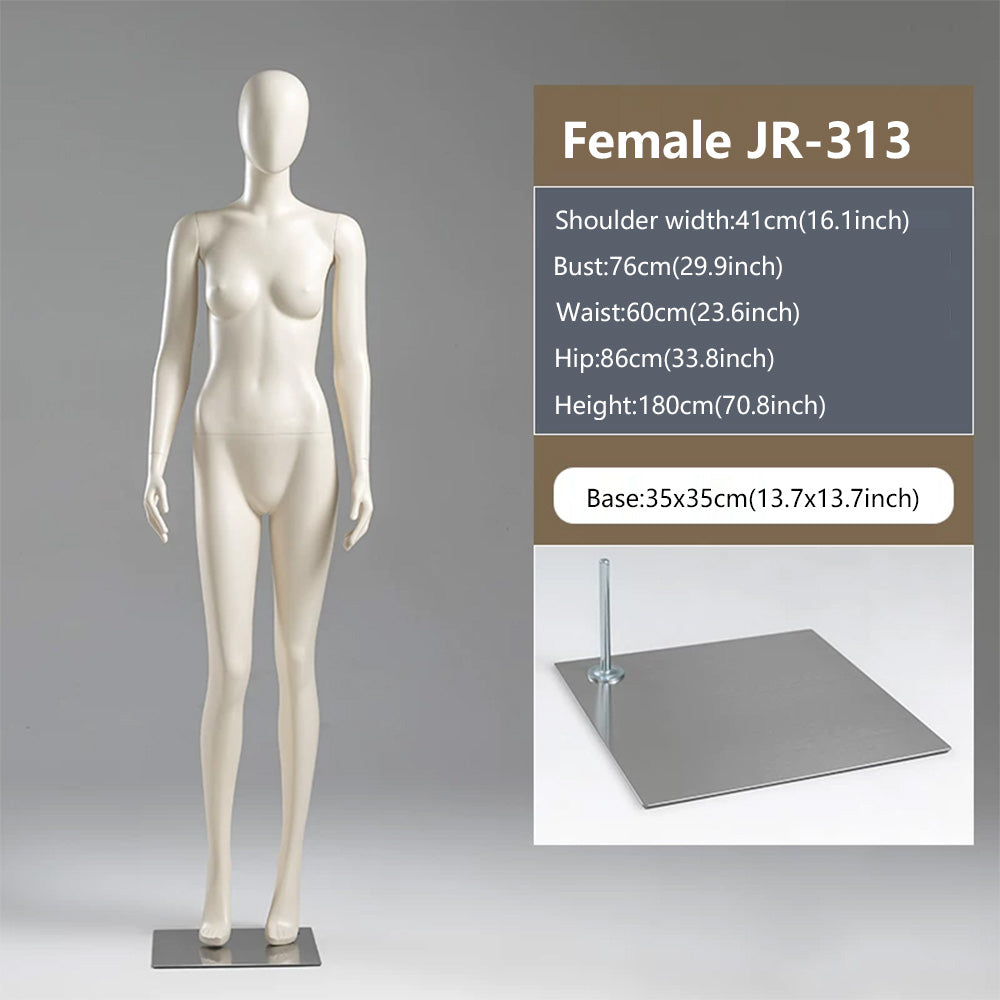 JELIMATE Female Full Body Mannequin | 21 Styles | Luxury Boutique Display Dress Form