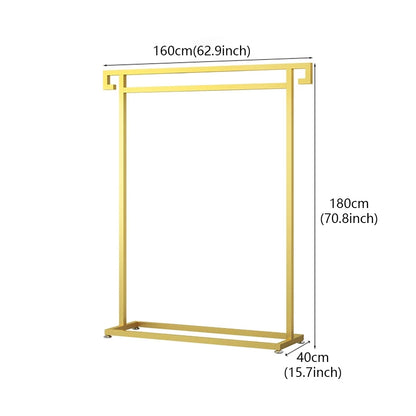 JELIMATE Floor Standing Clothing Display Rack | Boutique Garment Hanger Rack Stand