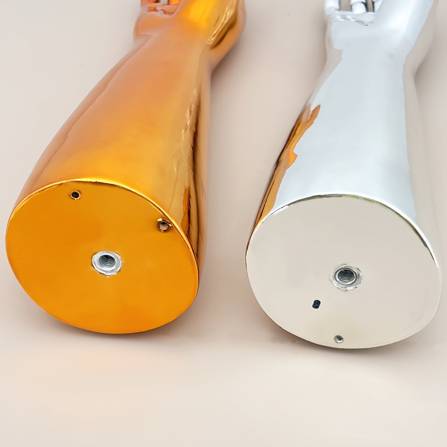 Jelimate Plated Right Hand Full Arm Mannequin – Rose Gold & Silver Jewelry, Watches, Gloves & Wristbands Display