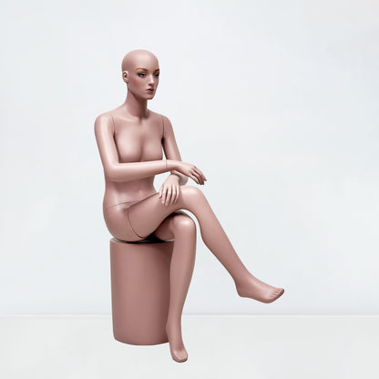 JELIMATE Full Body Male Female Mannequin with Face for Clothing Store Window Display