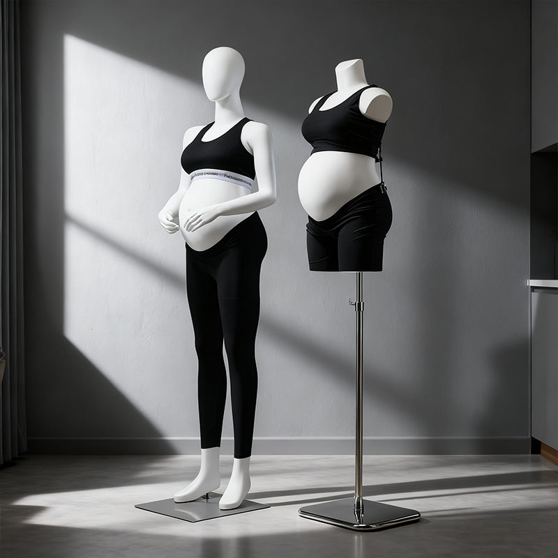 Maternity Wear Mannequin: Realistic Full-Body & Half-Body Display for Pregnant Women’s Fashion
