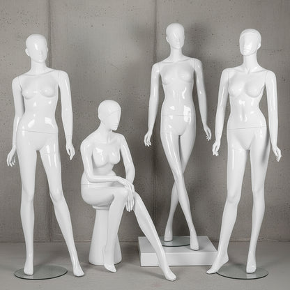 Premium Female Full Body Mannequin - Elegant Retail Display Model