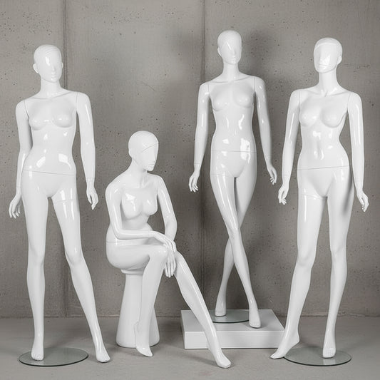 Premium Female Full Body Mannequin - Elegant Retail Display Model