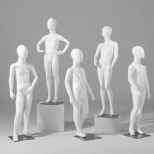 JELIMATE Child Mannequin Full Body & Half Body for Kids Clothing Store Display