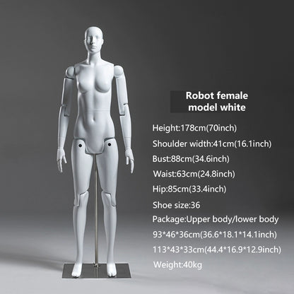 Flexible Model Male/Female/Kids - Posable stylish Full-Body Mannequin | JELIMATE