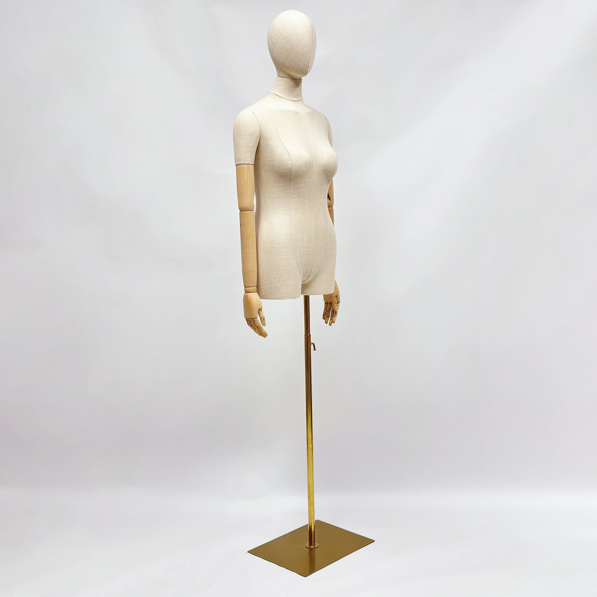 Jelimate Fully Pinnable Female Plus Size Mannequin,Women Plus Size Dress Form Clothing Display Mannequin Torso,Window Display Mannequin Plus Size Model