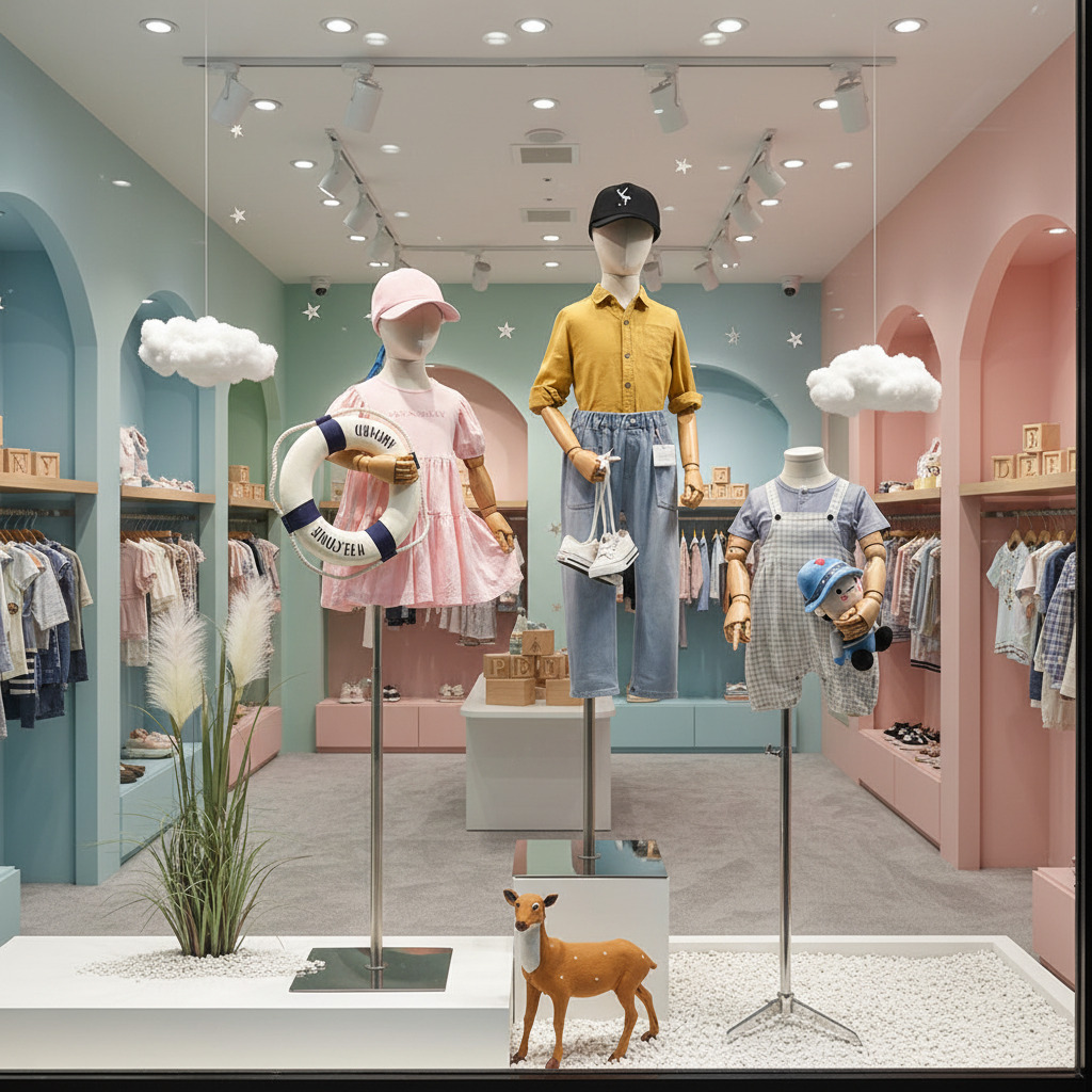 儿童服装店场景2