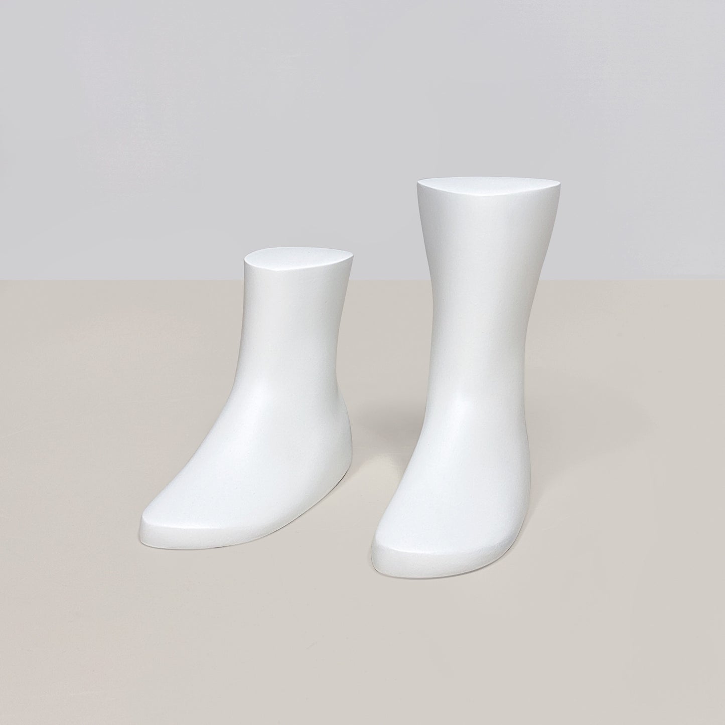 Mannequin Foot Display Props | Male Female Kids Fiberglass Foot Model for Sock & Shoe Store