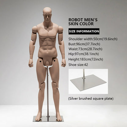 Flexible Model Male/Female/Kids - Posable stylish Full-Body Mannequin | JELIMATE