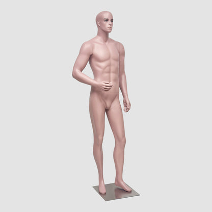 JELIMATE Full Body Male Female Mannequin with Face for Clothing Store Window Display
