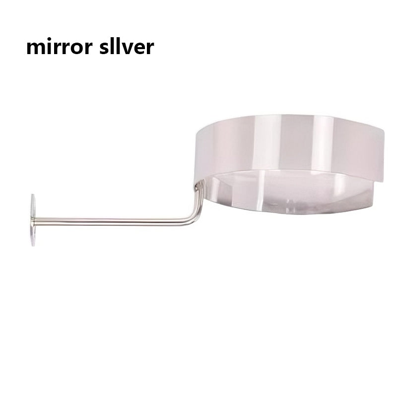Stainless Steel Wall-Mounted Fashion Shirt Collar Display Stand - Gold/Silver/Rose Gold for Boutique Apparel & Shoes