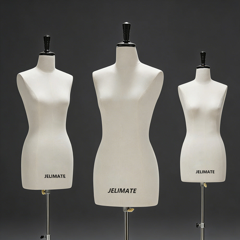 Professional Dress Form for Pattern Making - 3D Tailoring Mannequin (Multiple Sizes)
