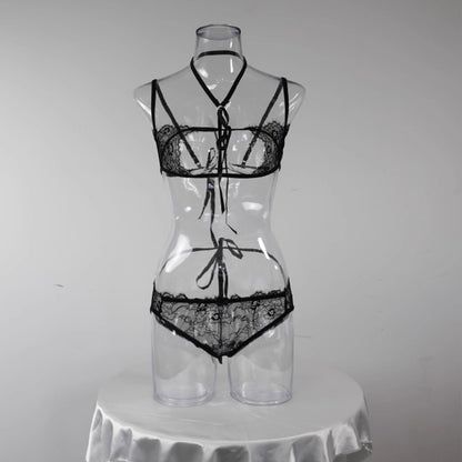 Transparent Female Half-Body Mannequin | 3D Photo Shoot Stand for Lingerie & Swimwear