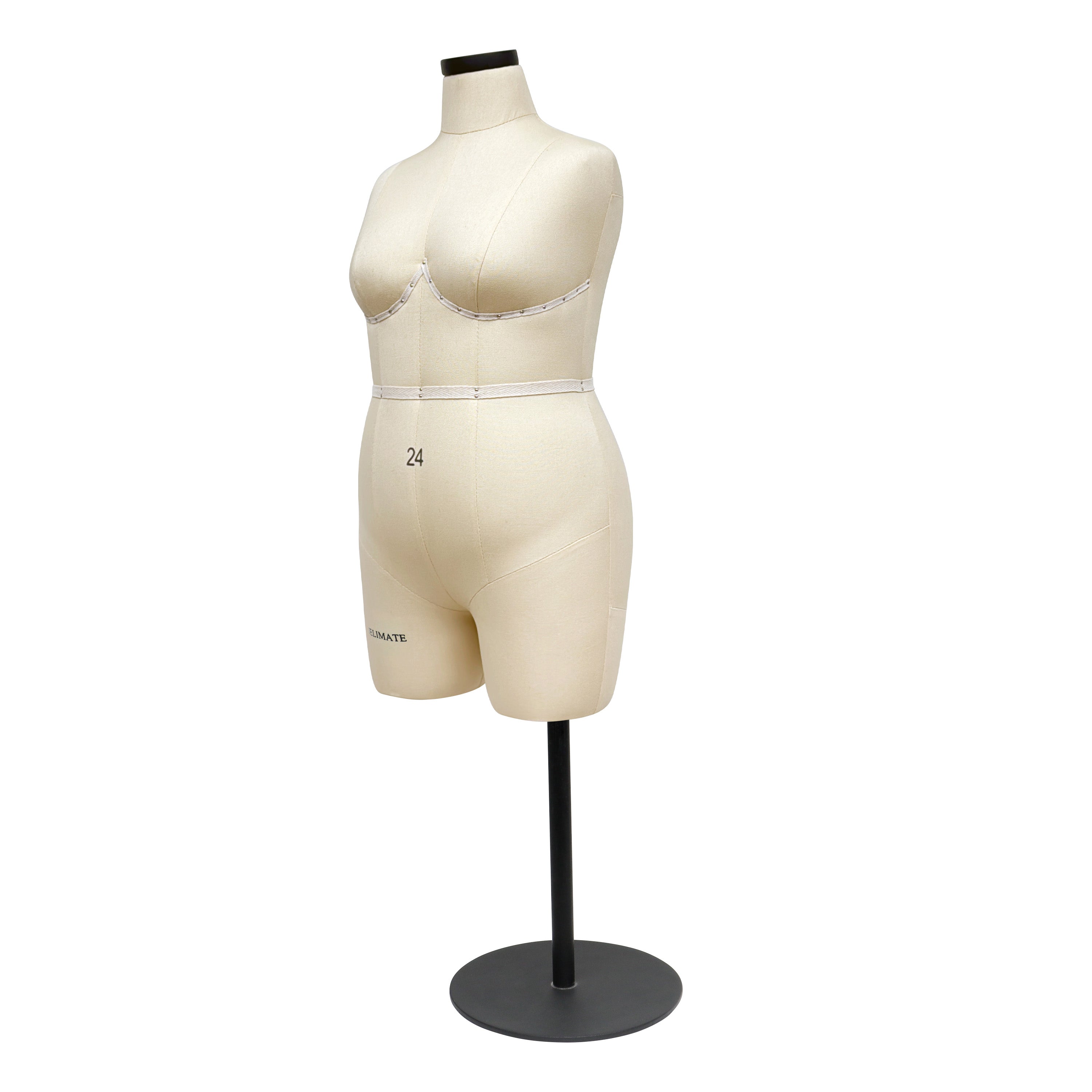 JELIMATE Studio | Plus Size Half Scale Dress Form (Size 24)