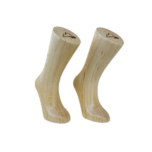 Wooden Foot Socks Form Display Ankle Mannequin Socks Shoes Display Feet Model Foot Form Fashion Wood Male Mannequin Foot