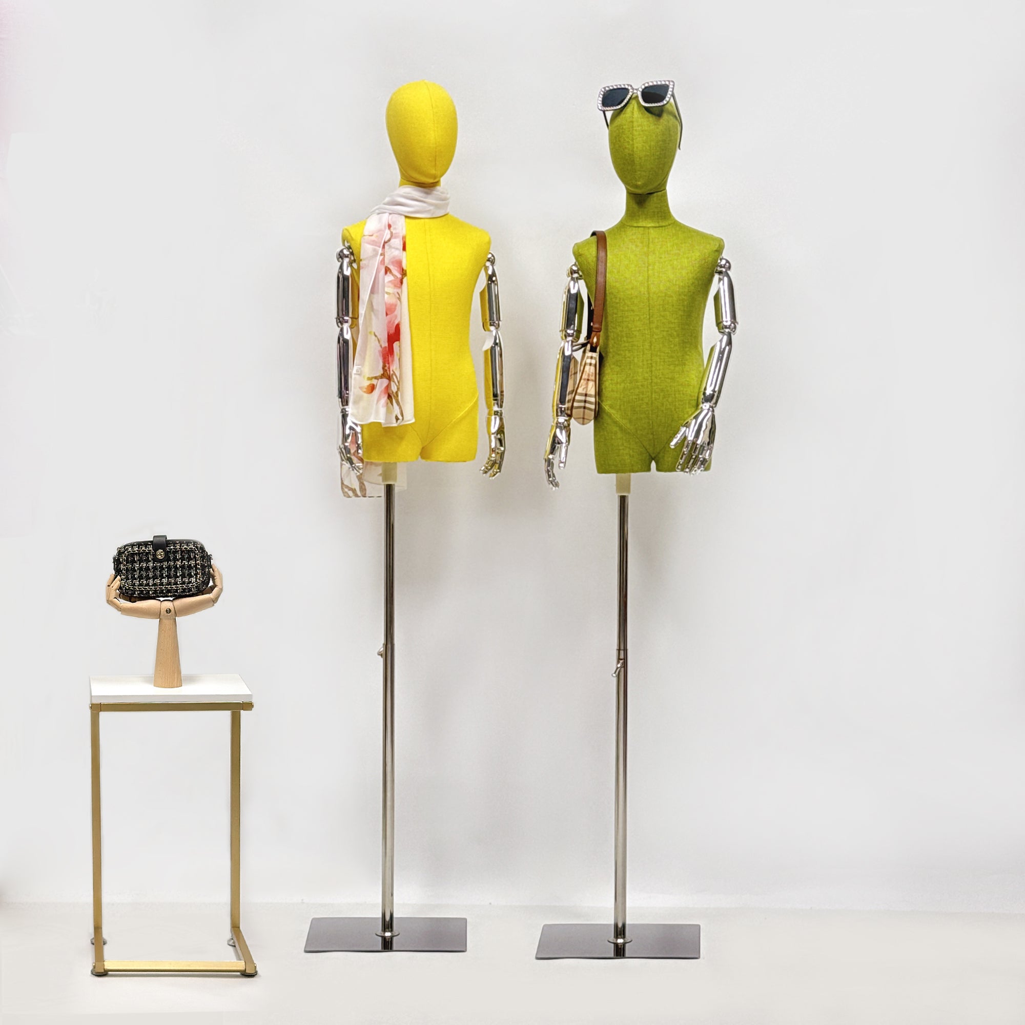 Newest Kids Mannequins Collection | Half Body Bamboo Linen Childrens Mannequin | 8 Years