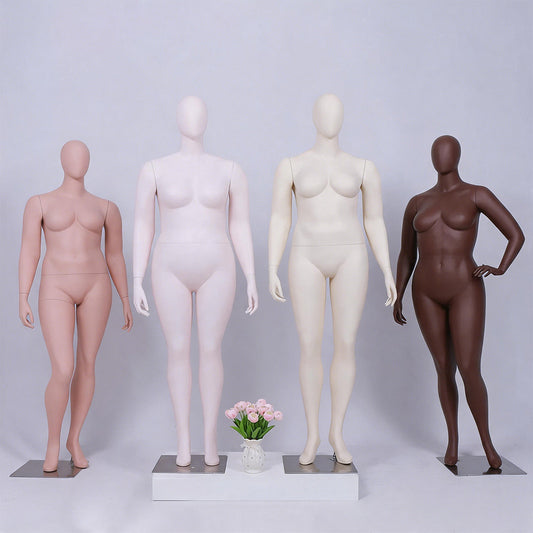 JELIMATE Plus Size Female Mannequin | Full Body & Half Body | Clothing Lingerie Swimwear