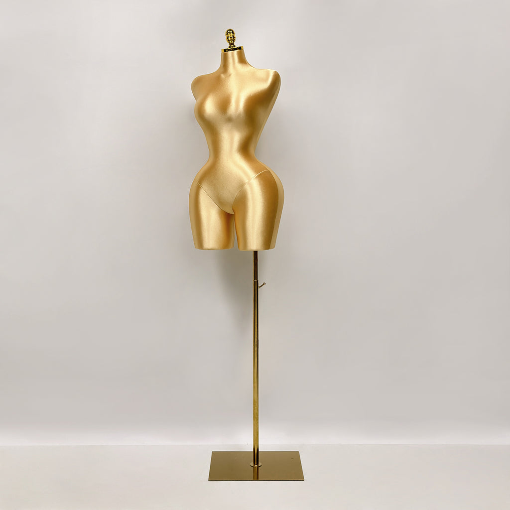 JELIMATE Female big butt mannequin Plus Size,Fully Pinnable Bbl Mannequin, Elegant S Shape Curvy Mannequin