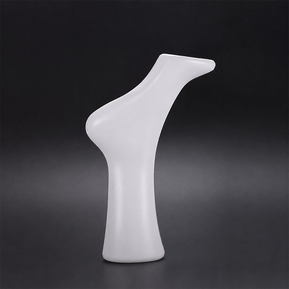 JELIMATE Foot Mannequin for Socks & Hosiery Display – Male Female PE Foot Form Stand