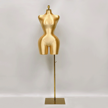 JELIMATE Female big butt mannequin Plus Size,Fully Pinnable Bbl Mannequin, Elegant S Shape Curvy Mannequin