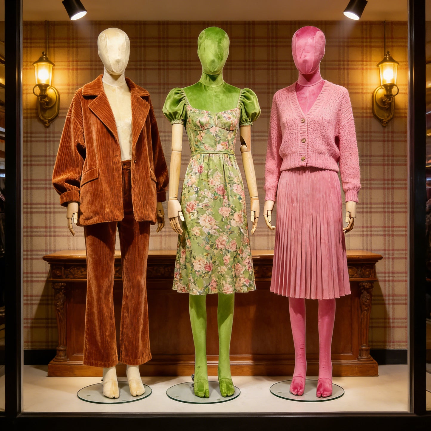 Colorful Female Full Body Mannequin - 71.6" Premium Fiberglass Adjustable Display Mannequin