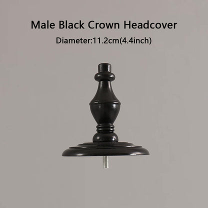 Mannequin Head Cap Replacement Top Cover Gold Silver & More | JELIMATE