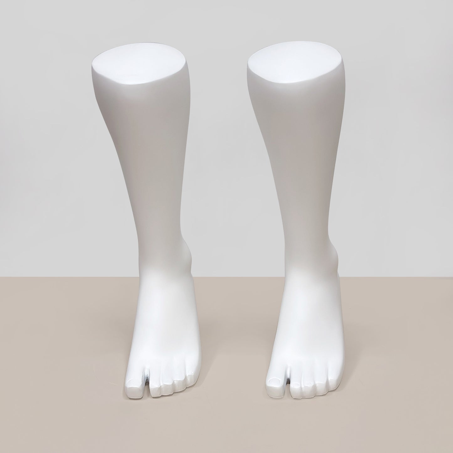 Mannequin Foot Display Props | Male Female Kids Fiberglass Foot Model for Sock & Shoe Store
