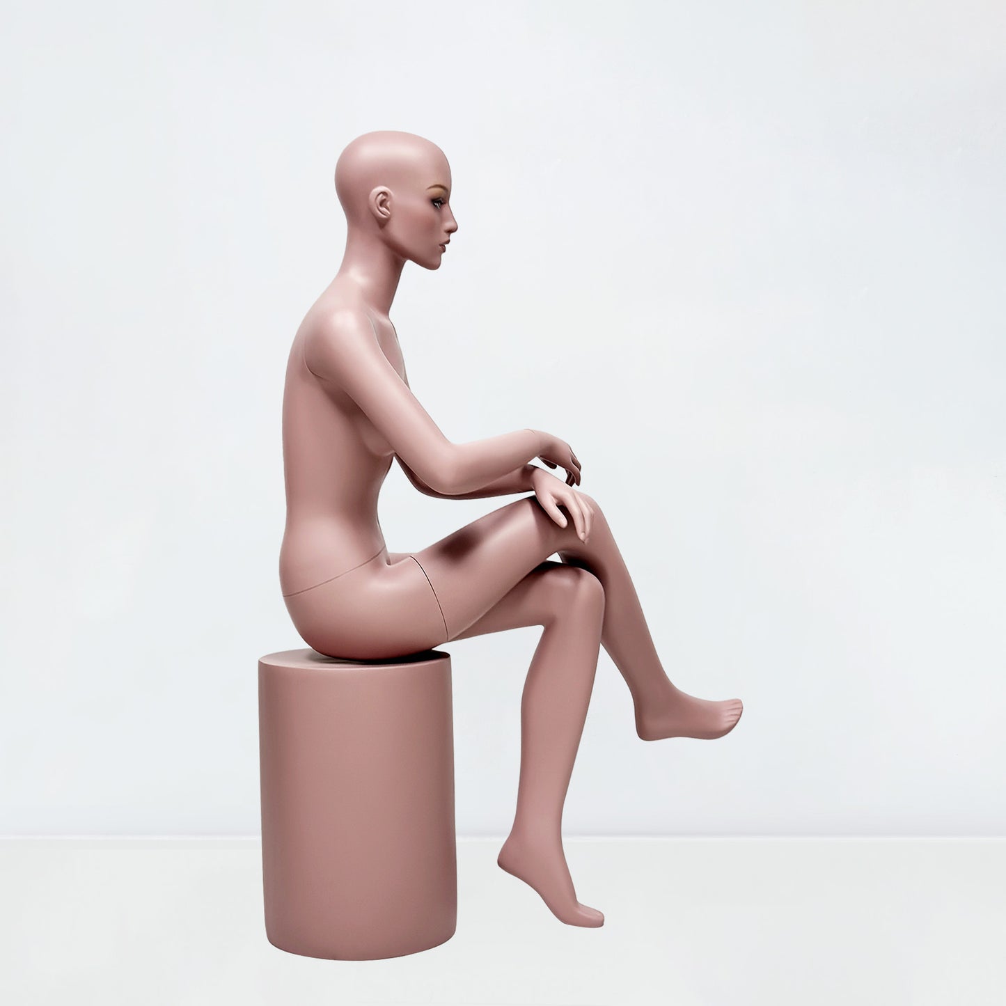 JELIMATE Full Body Male Female Mannequin with Face for Clothing Store Window Display