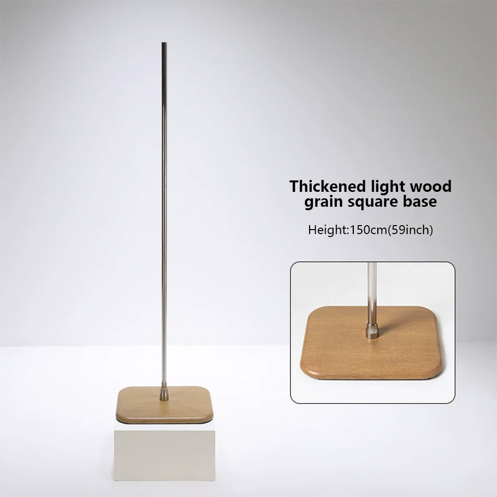 JELIMATE Half Body Mannequin Stand Base | Stainless Steel Retail Display Pole Stand
