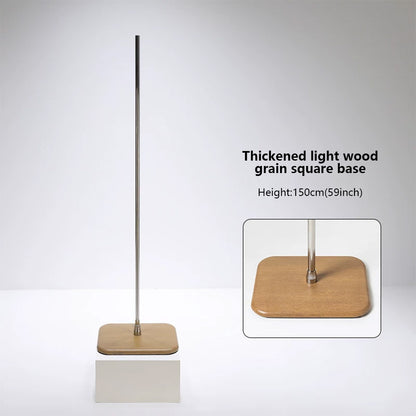 JELIMATE Half Body Mannequin Stand Base | Stainless Steel Retail Display Pole Stand
