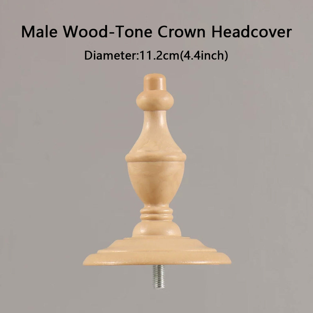 Mannequin Head Cap Replacement Top Cover Gold Silver & More | JELIMATE